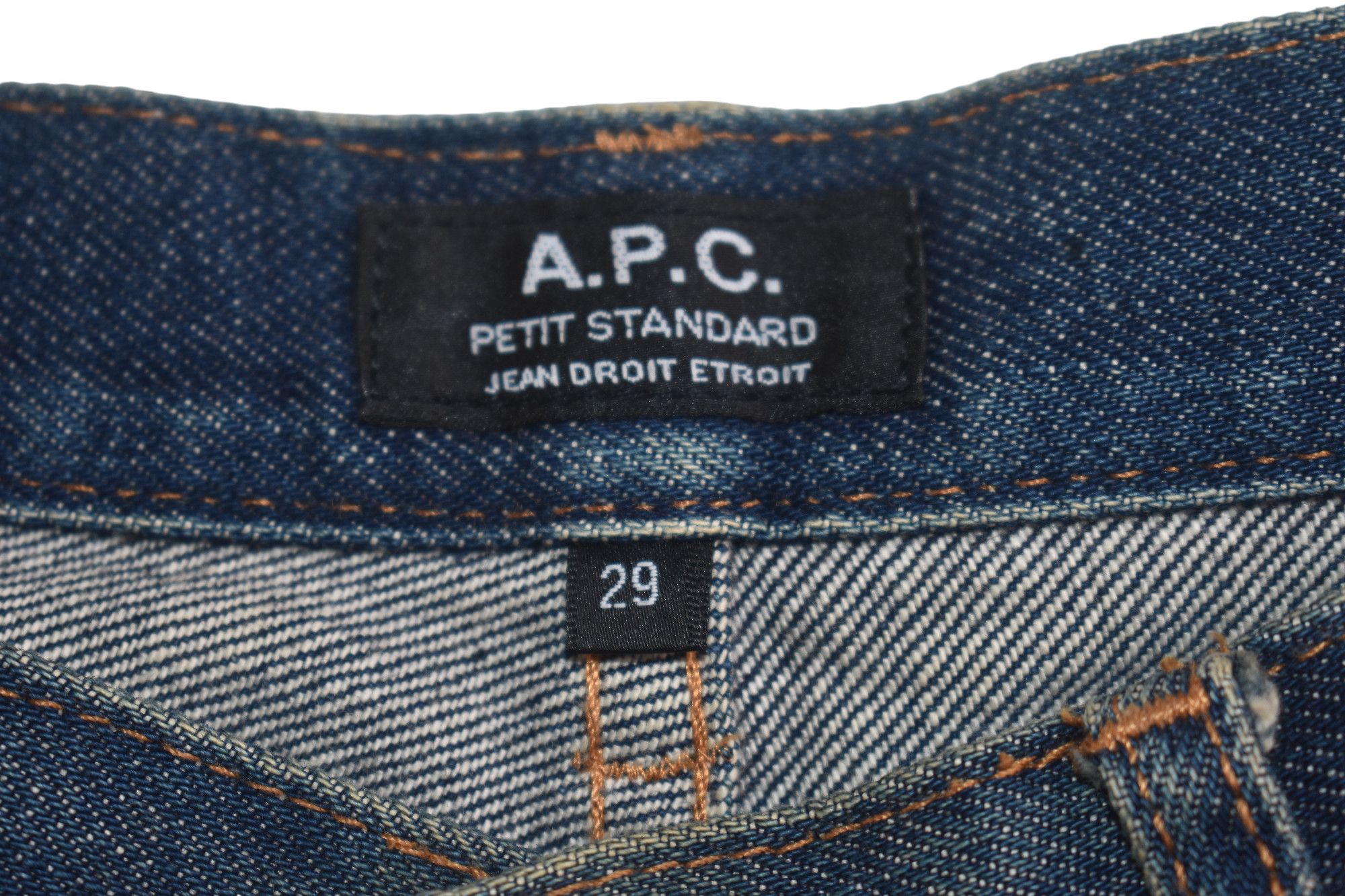 A.P.C. × Jean Very Rare 🔥 Faded APC Jeans W30 Size US 30 / EU 46 - 3 Thumbnail