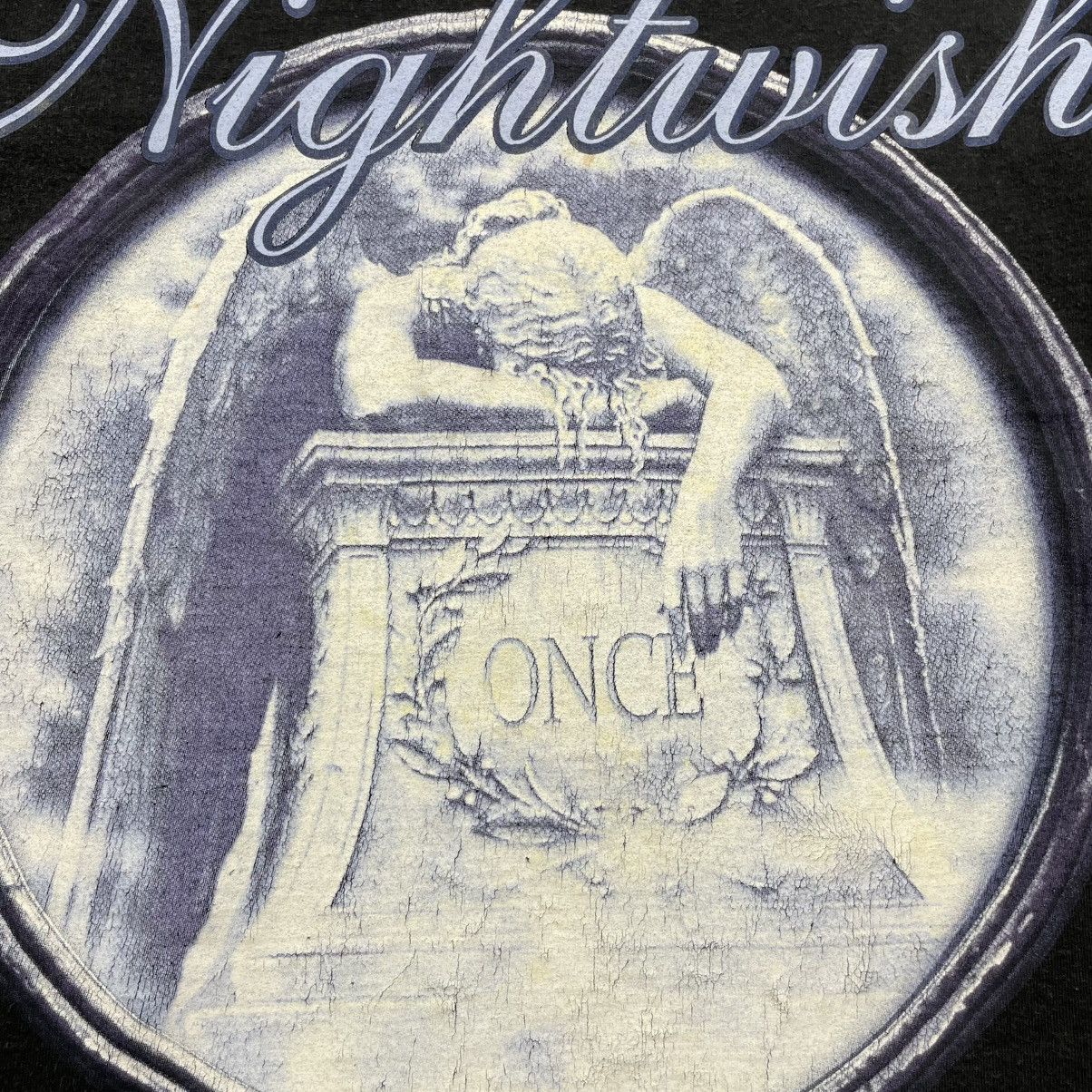 Band Tees Vintage Nightwish Once World Tour Rock Band T Shirt 2004 00s Size US M / EU 48-50 / 2 - 4 Thumbnail