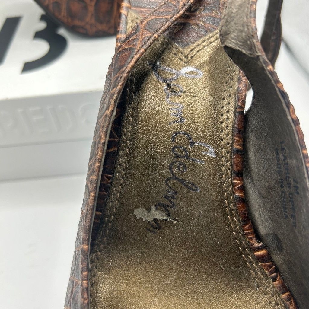 Sam Edelman y2K Women's Sam Edelman Heels, Brown, Size 7M Size US 7 / IT 37 - 7 Thumbnail