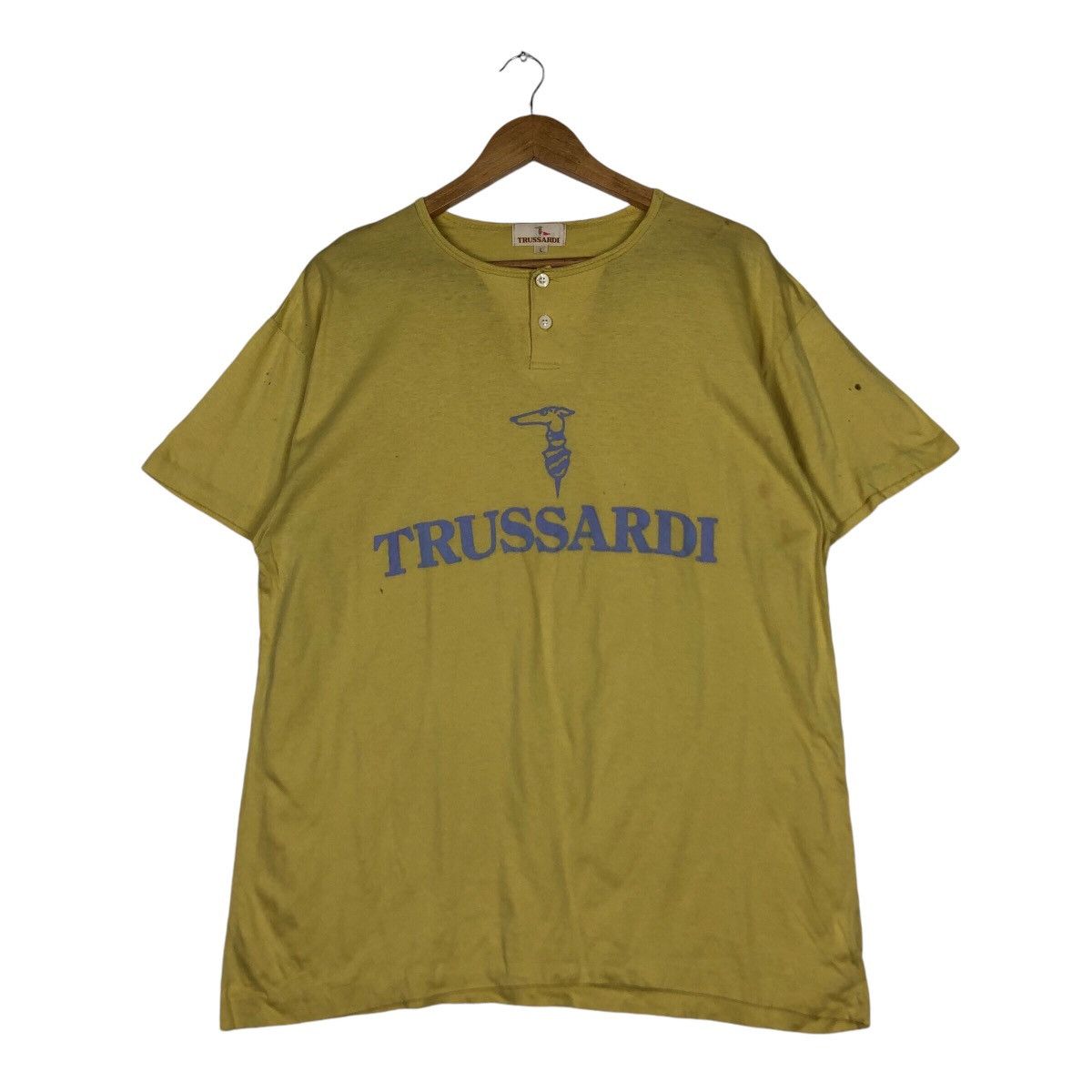 Japanese Brand × Trussardi Vintage Trussardi T-shirt Vintage Material Solf Medium Size US M / EU 48-50 / 2 - 1 Thumbnail