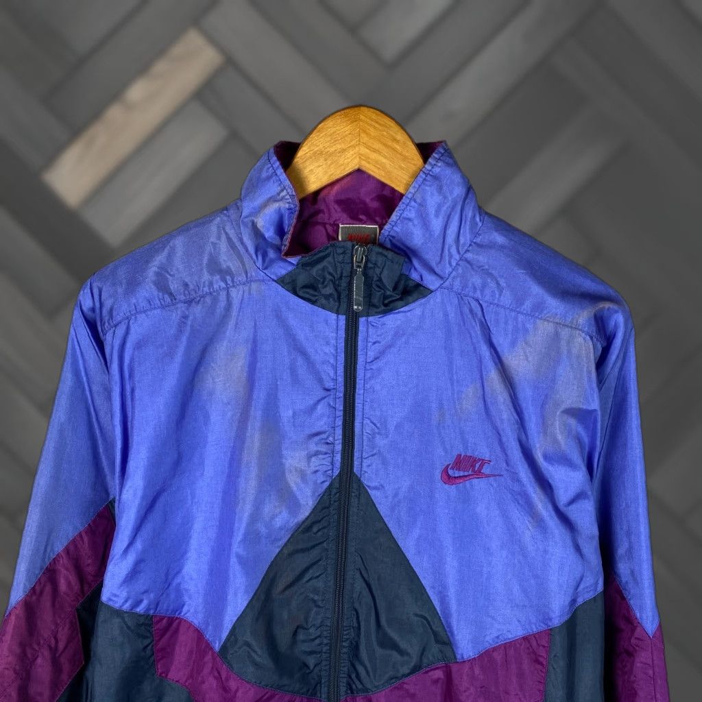 Nike × Supreme Supreme Nike Purple Track Jacket | Grailed
