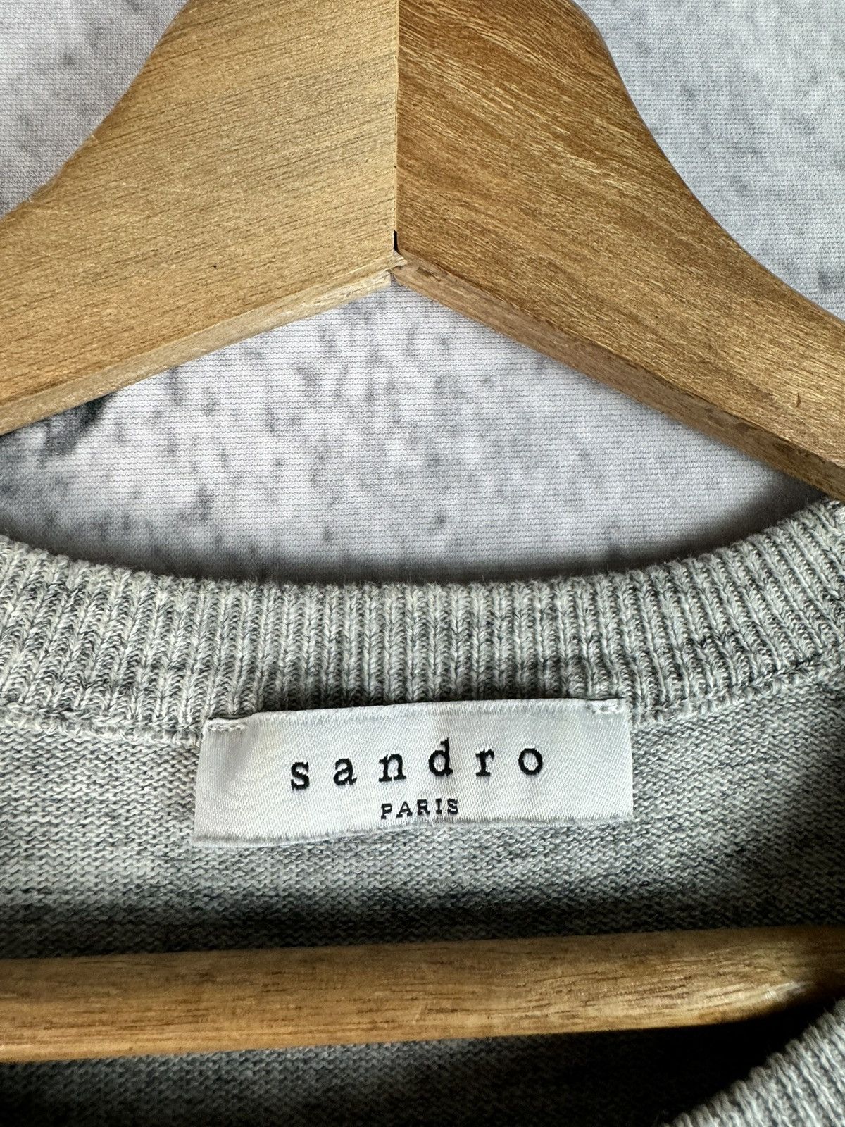 Sandro Sandro Paris Designer Rare Sweatshirt Size US L / EU 52-54 / 3 - 3 Thumbnail