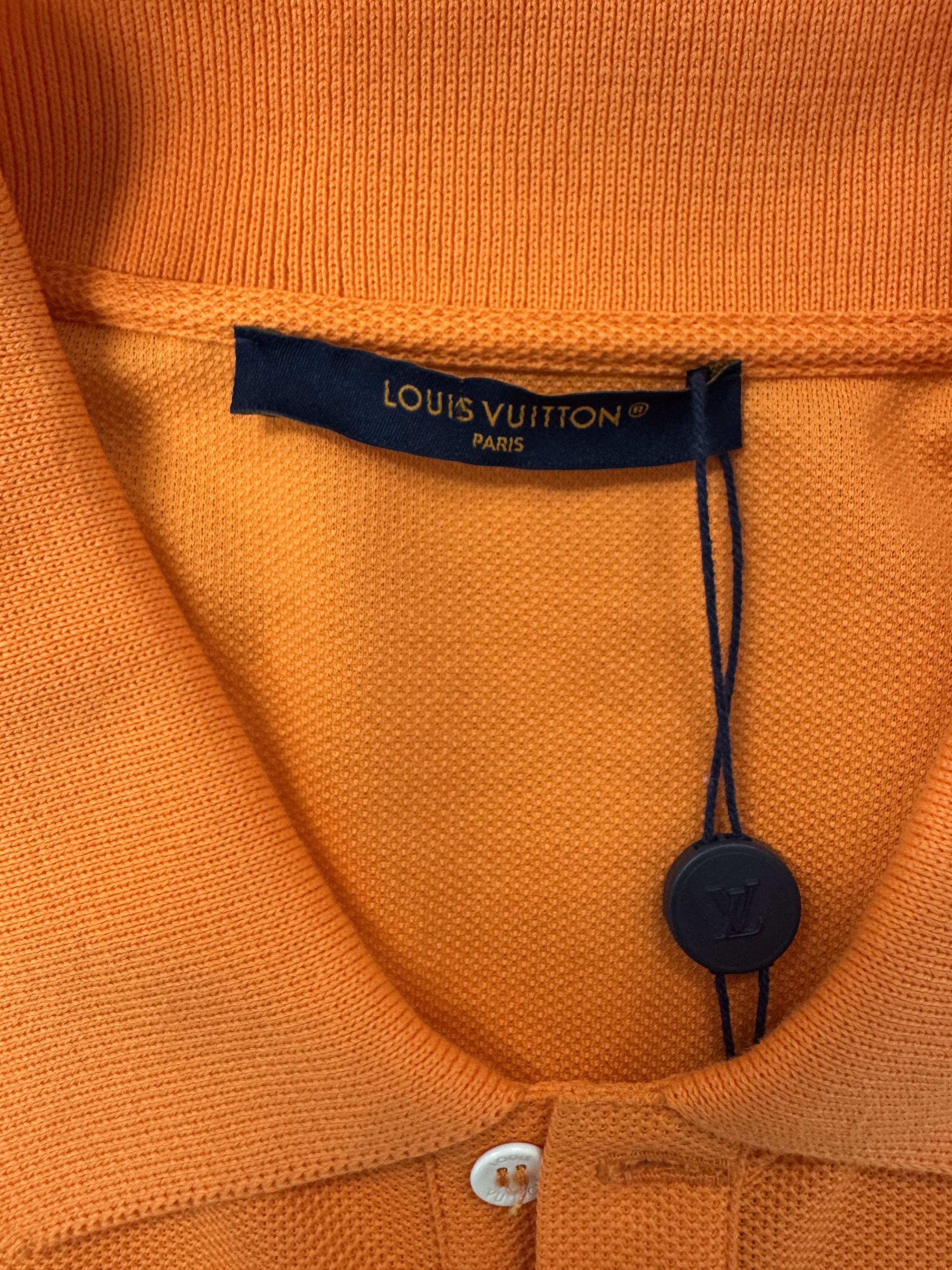 Louis Vuitton Louis Vuitton Monogram Pin Polo Shirt Size US L / EU 52-54 / 3 - 7 Thumbnail