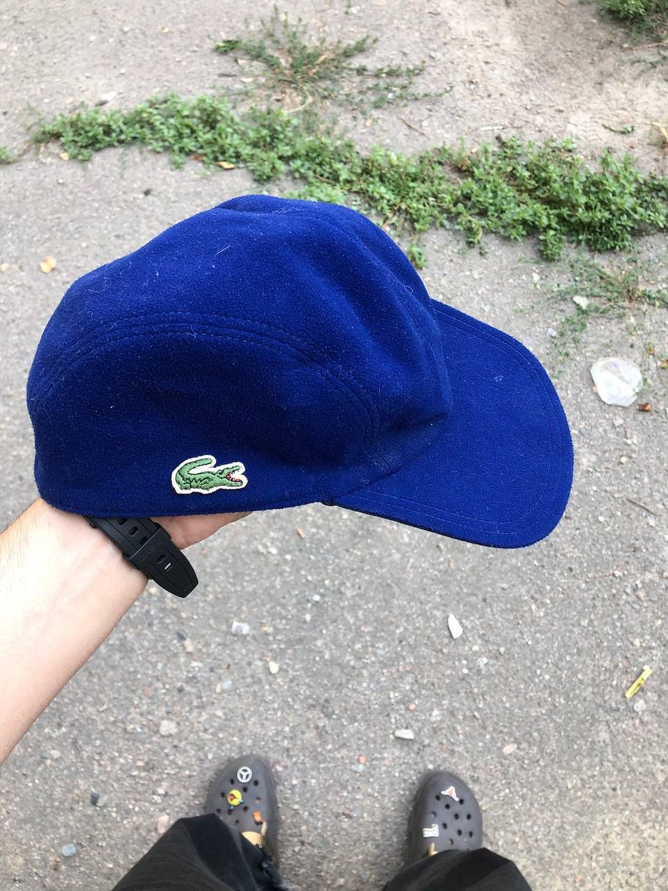 Lacoste × Vintage VERY RARE LACOSTE CHEMISE CAP 5-PANEL HATS JAPAN STYLE Y2K Size ONE SIZE - 2 Thumbnail