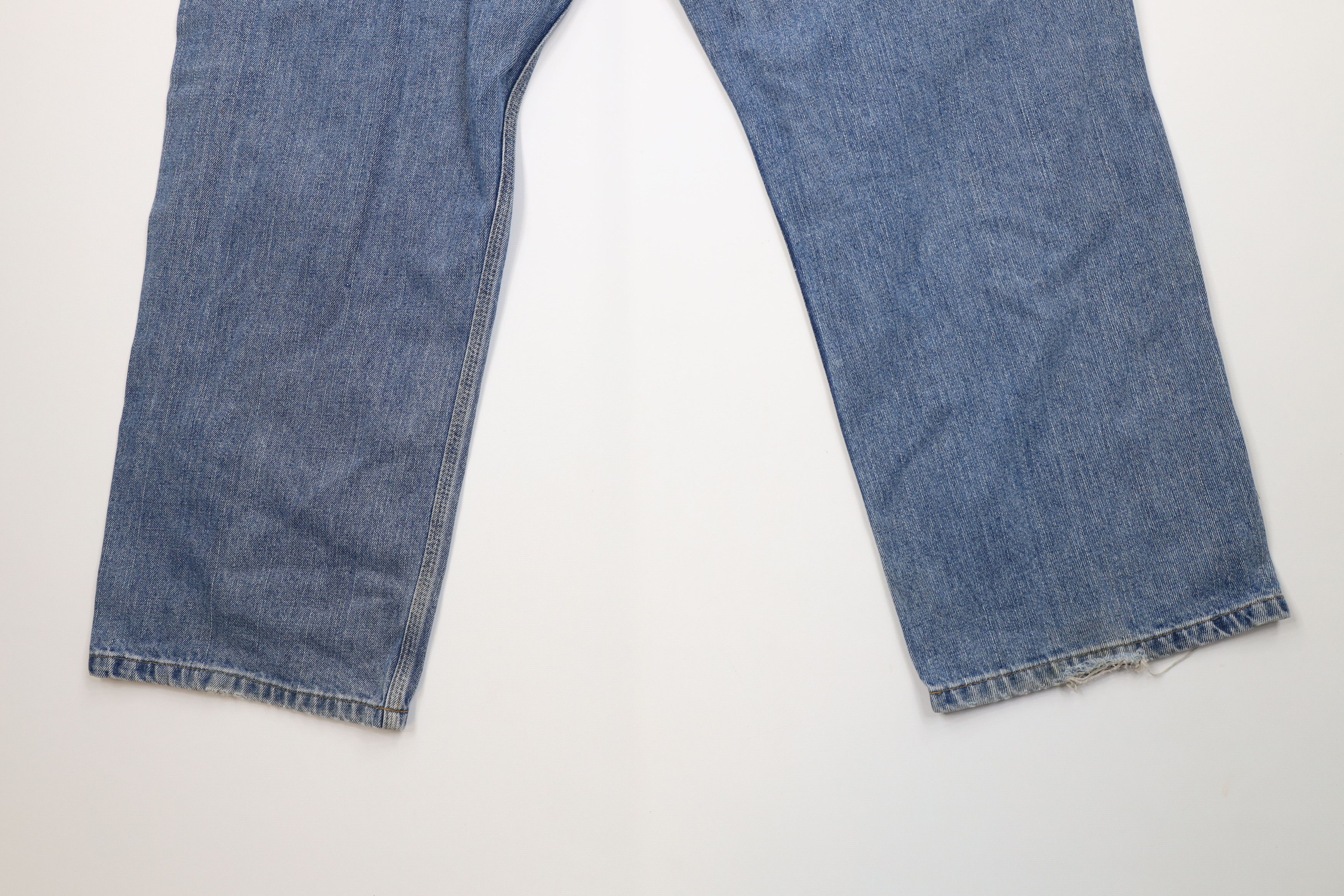 Ralph Lauren Vintage 90s Y2K Ralph Lauren Carpenter Dungaree Jeans Size US 36 / EU 52 - 14 Thumbnail
