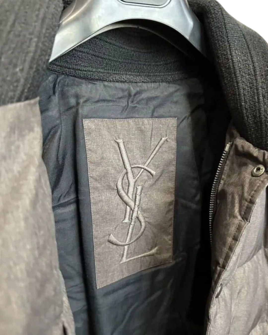 Yves Saint Laurent GOOSE DOWN PADDED BOMBER JACKET Size US M / EU 48-50 / 2 - 3 Thumbnail
