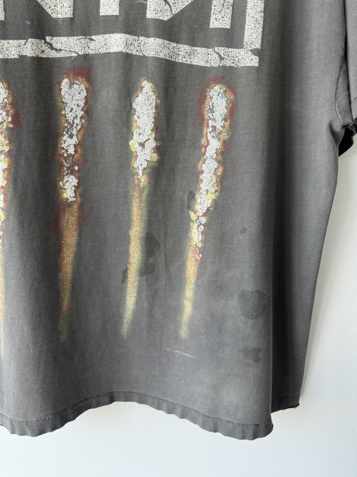Vintage VINTAGE NINE INCH NAILS 1994 DOWNWARD SPIRAL T SHIRT FADED Size US XL / EU 56 / 4 - 9 Thumbnail