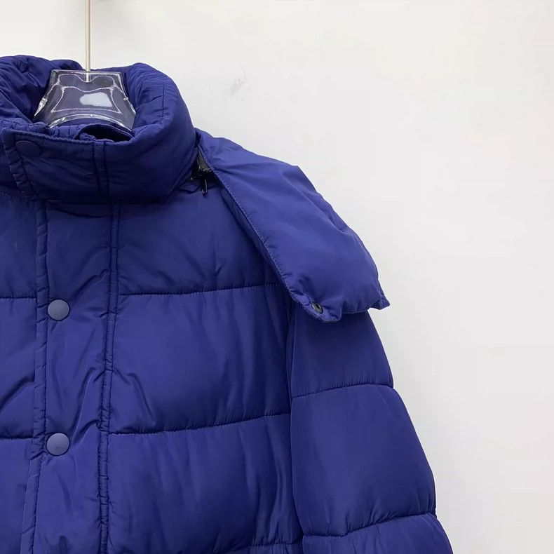 Balenciaga Balenciaga size 36 Blue neckline logo embroidered hooded d Size XS / US 0-2 / IT 36-38 - 3 Thumbnail