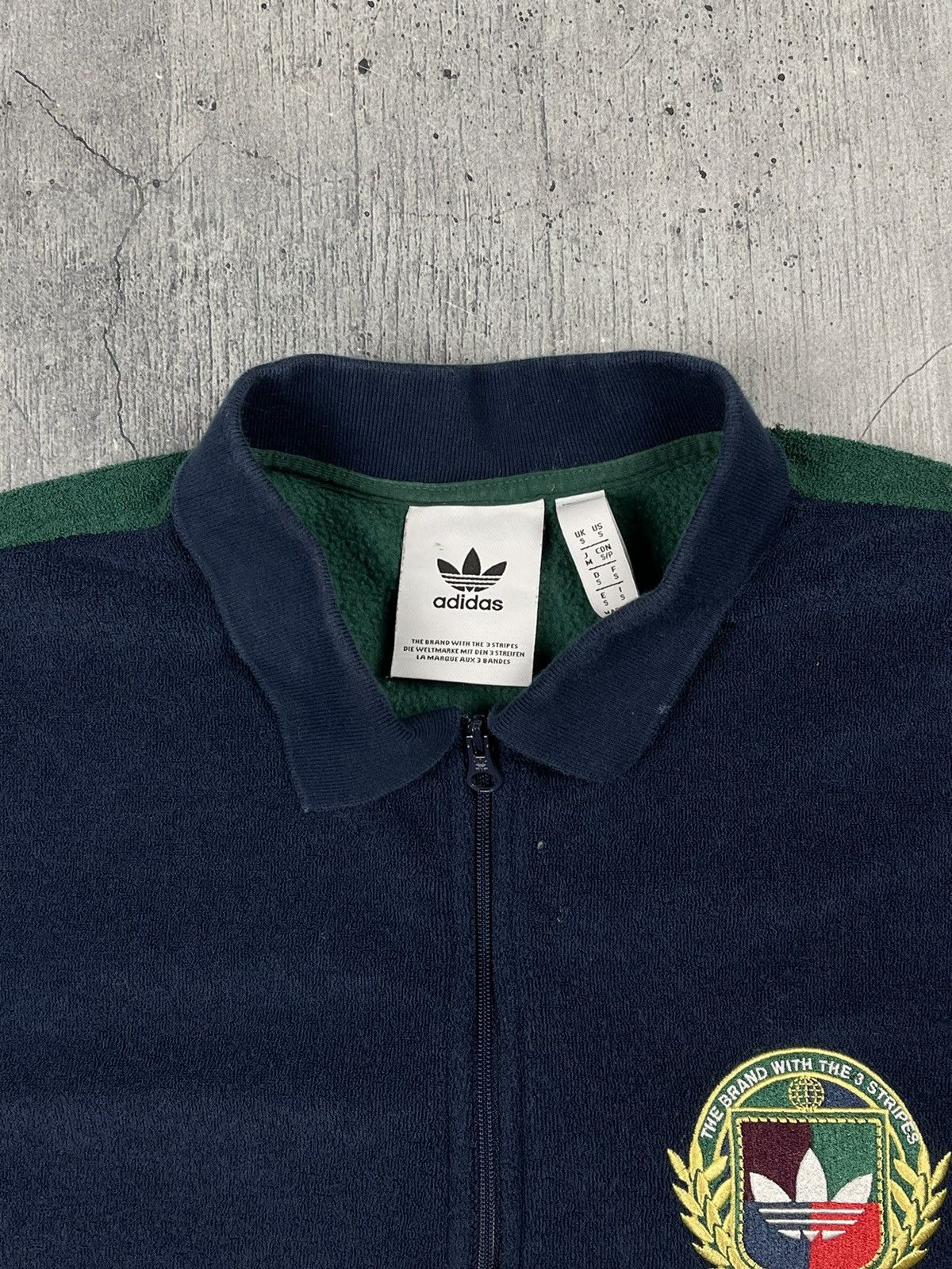 Adidas × Vintage Fleece Sweatshirt Adidas Size US S / EU 44-46 / 1 - 3 Thumbnail