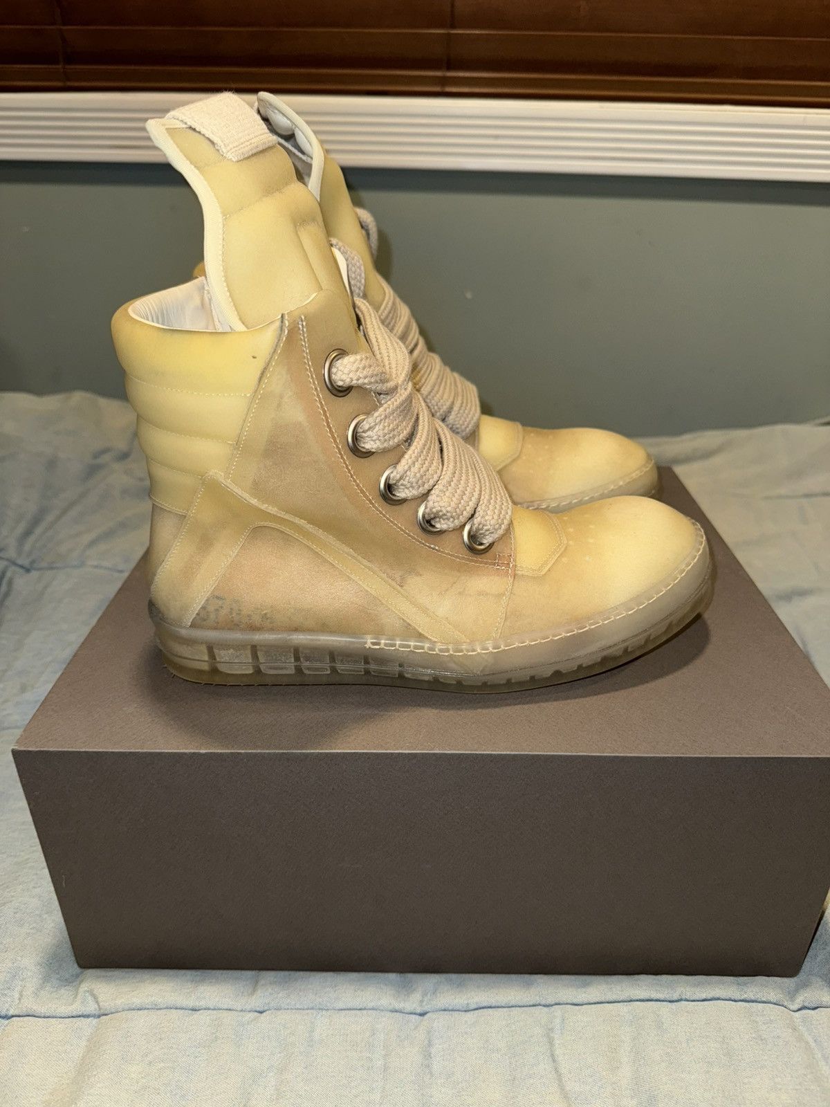 Rick Owens Geobasket 42 | Grailed