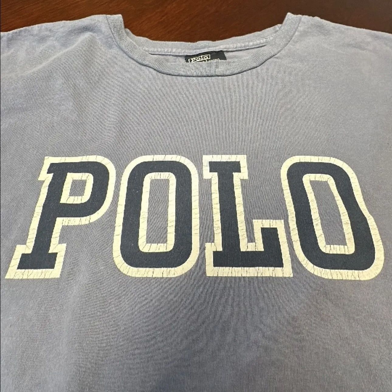 Polo Ralph Lauren × Vintage Vintage 90s Polo Ralph Lauren Spellout Short Sleeve Shirt Size US L / EU 52-54 / 3 - 2 Thumbnail
