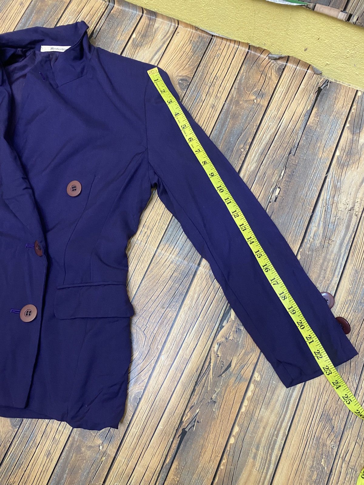 14th Addiction × Hysteric Glamour Hysteric glamour single breasted jacket Size S / US 4 / IT 40 - 11 Thumbnail