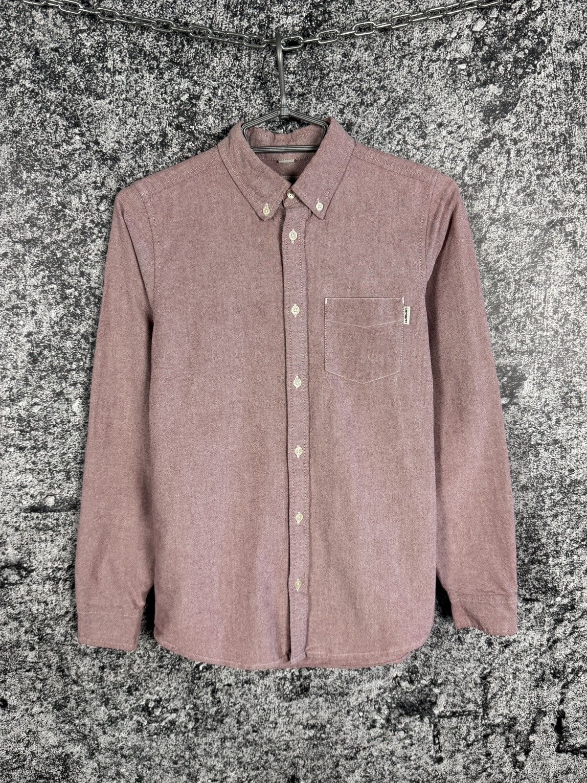 Carhartt Carhartt Long Sleeve Rogers Shirt Button Up Slim Fit Size S Size US S / EU 44-46 / 1 - 1 Thumbnail