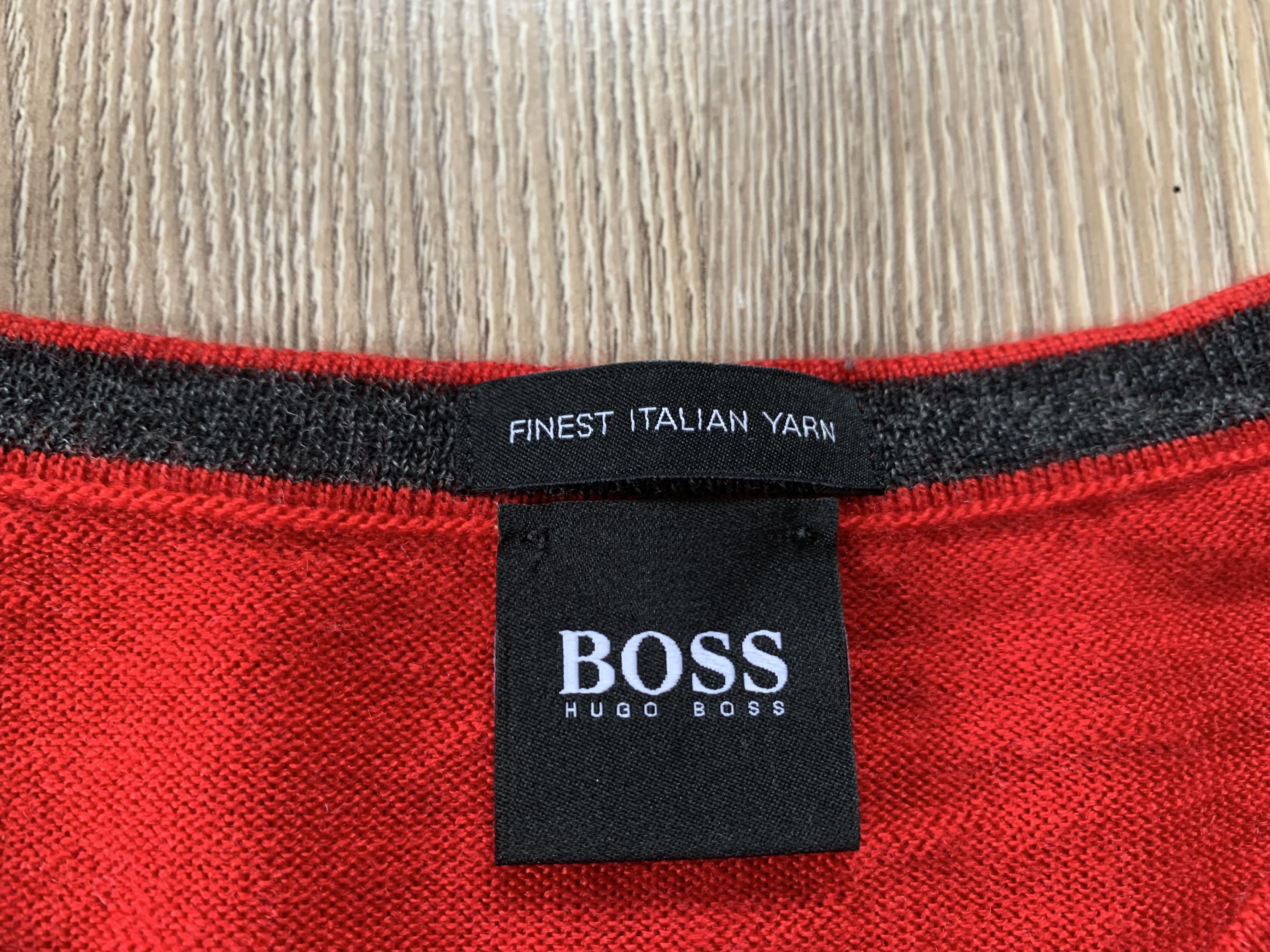Hugo Boss Hugo Boss Finest Italian Yarn Wool Sweater Size US M / EU 48-50 / 2 - 5 Thumbnail
