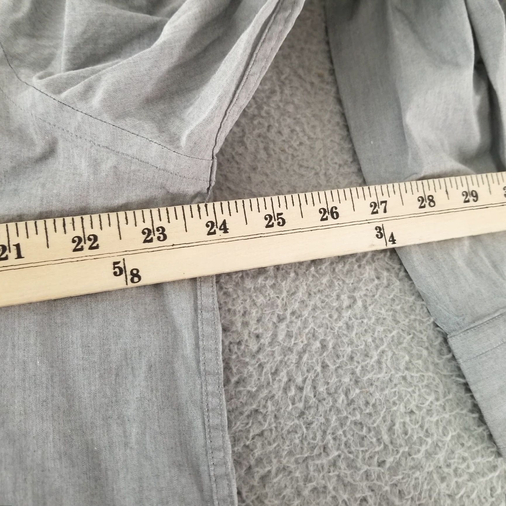 Express Express Shirt Mens XL Gray Button-Up Long Sleeve Collared Slim Fit Size US XL / EU 56 / 4 - 7 Thumbnail