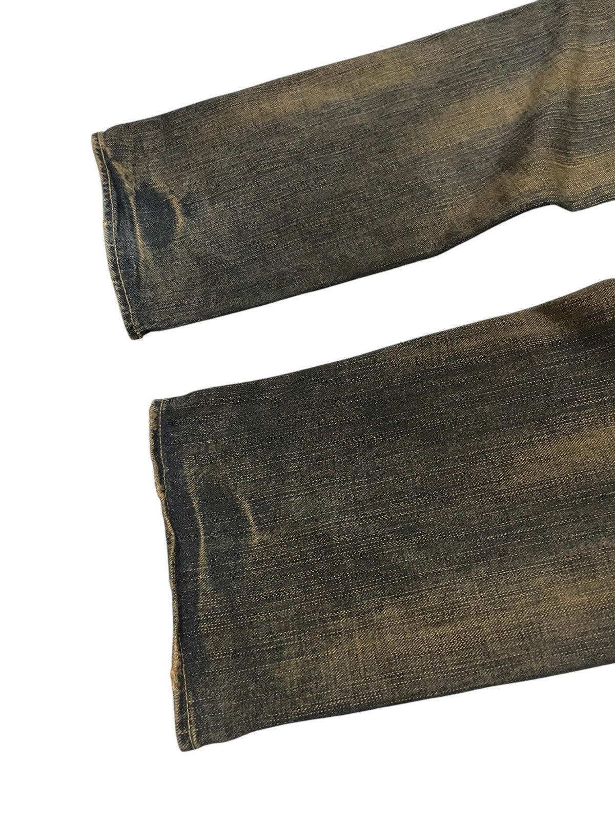 Hysteric Glamour × If Six Was Nine × Le Grande Bleu (L.G.B.) GLHEART Japan Studded Mud Wash Loose Jeans Size US 30 / EU 46 - 17 Thumbnail