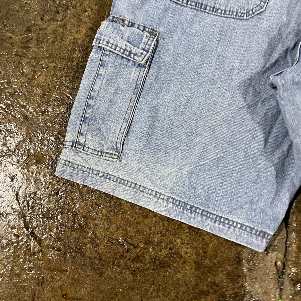 Carhartt × Vintage × Wrangler Crazy Carhartt Style Wrangler Cargo Jorts Skater Shorts Size US 36 / EU 52 - 4 Thumbnail