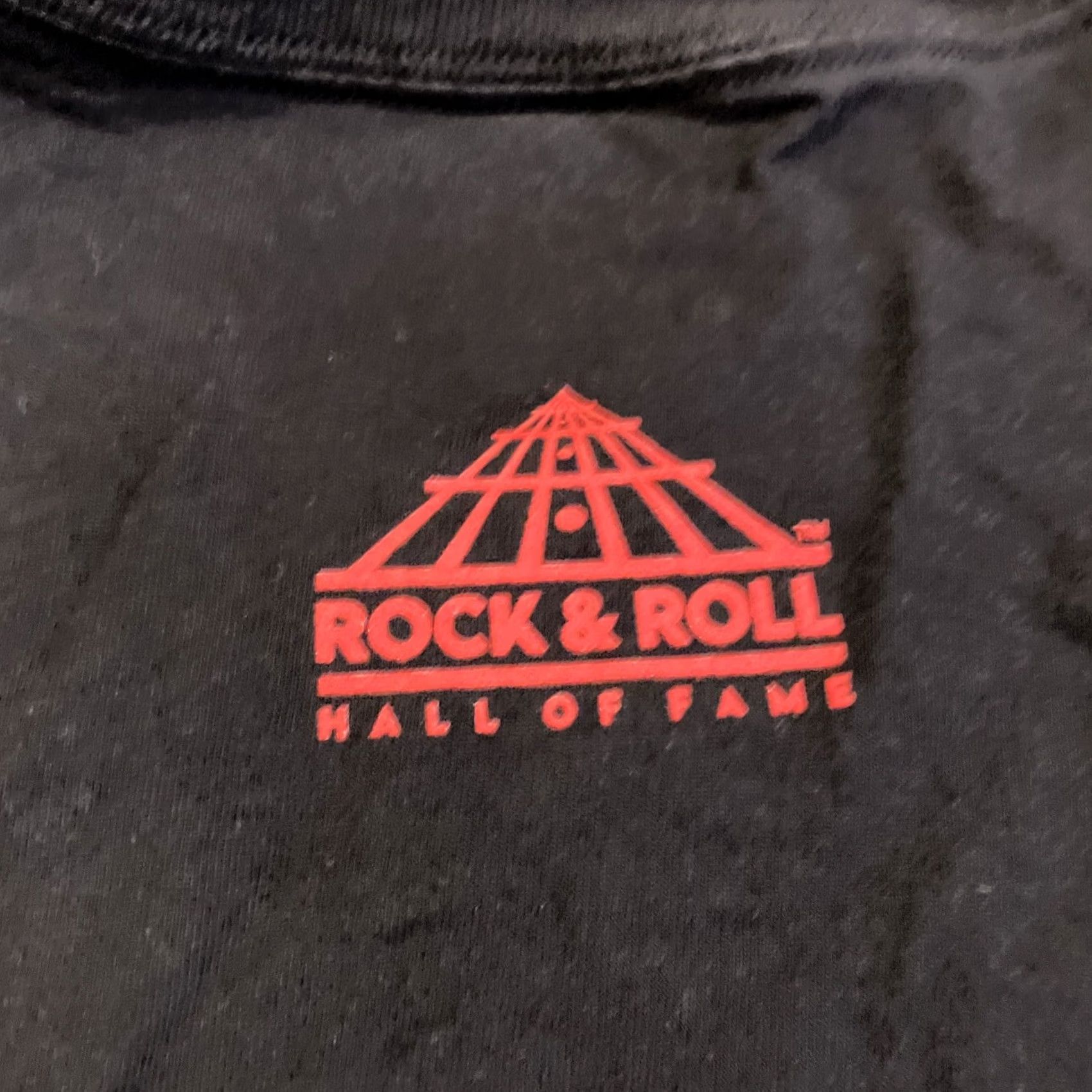 Vintage Gear Rock & Roll Hall of Fame Museum T Shirt XL Black Crew Neck Short Sleeve Graphic Tee Size US XL / EU 56 / 4 - 5 Thumbnail