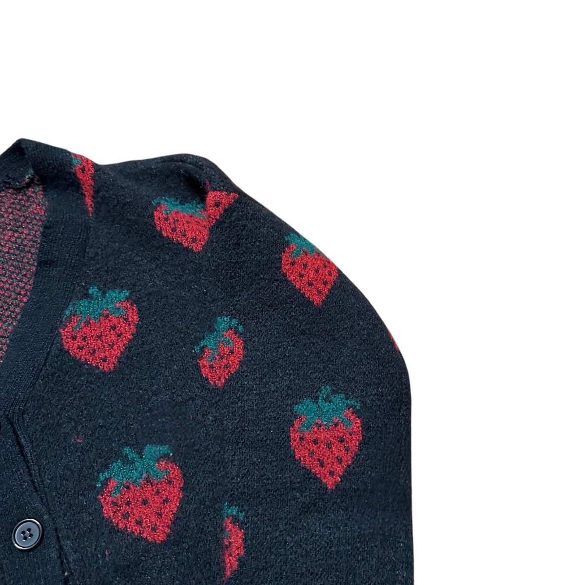 Other Women’s Y2K Sweet Society Strawberry Sweater Size S / US 4 / IT 40 - 4 Thumbnail