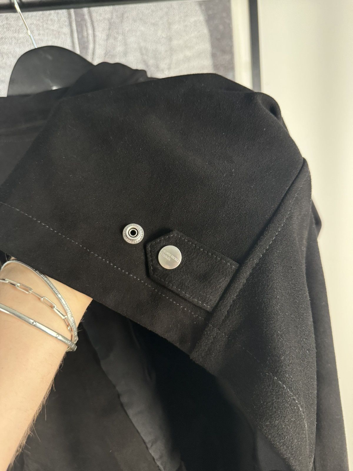 Enfants Riches Deprimes 🚭ICONIC🚭 FALL/WINTER 2023 SILK LAMBSKIN SUEDE WESTERN JACKET Size US L / EU 52-54 / 3 - 14 Thumbnail
