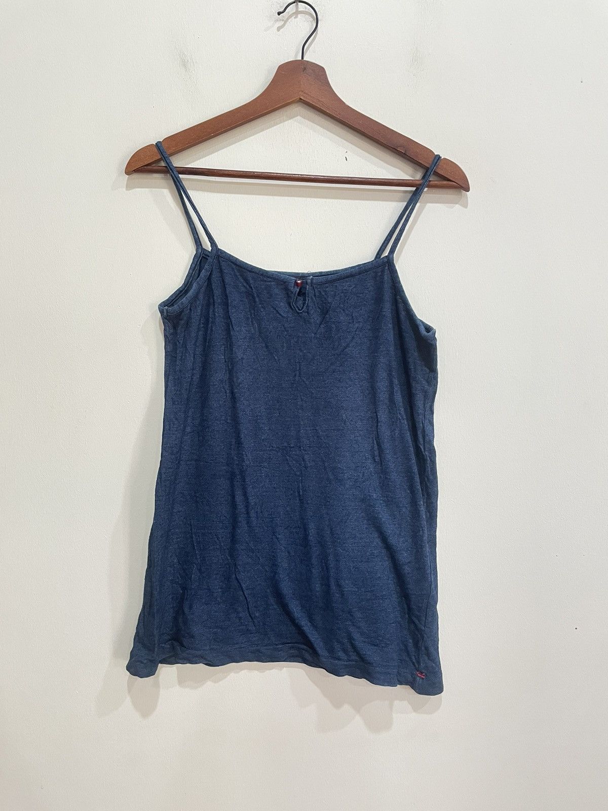45rpm Indigo Dyed Tank top