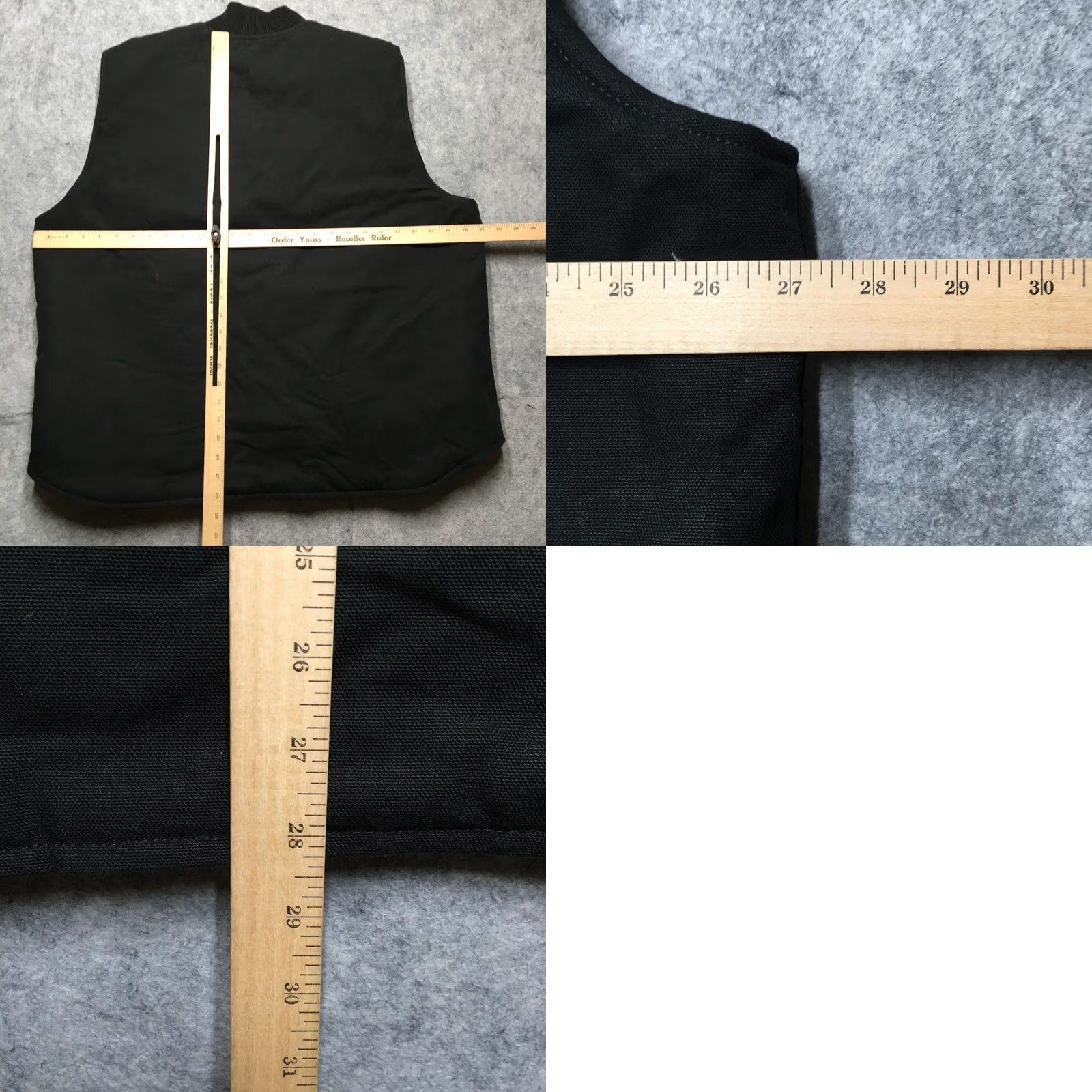 Carhartt Carhartt Vest Mens 2XL Black Duck Arctic Quilt Lined Relaxed Fit Workwear V01 Duck Vest Mens 2XL Black Quilt Lined V01 Size US XXL / EU 58 / 5 - 8 Thumbnail
