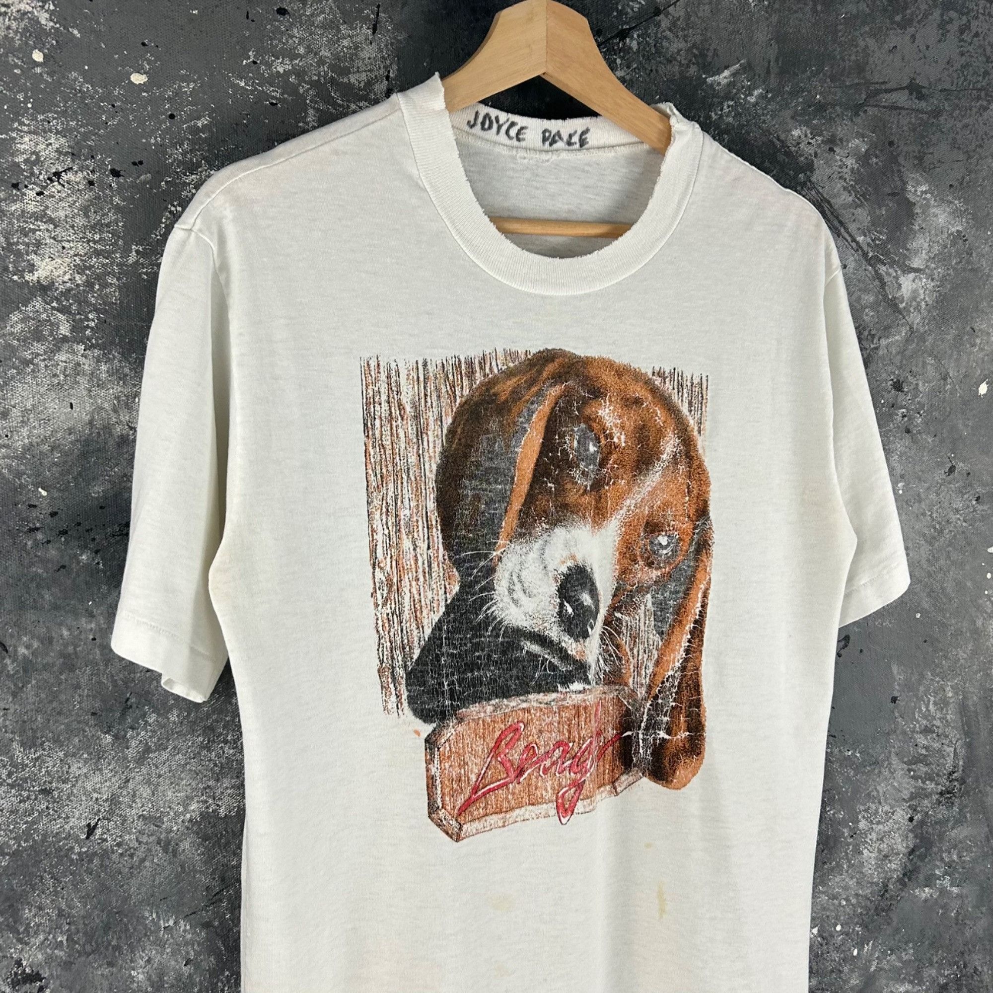 Vintage Vintage 90’s Beagle dog shirt Size US L / EU 52-54 / 3 - 2 Thumbnail
