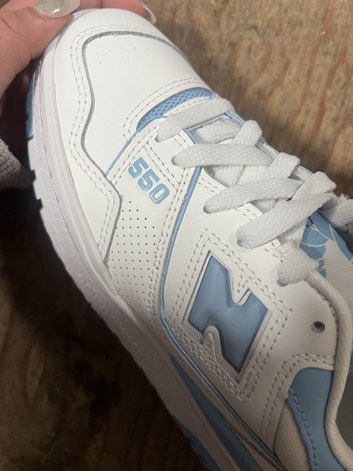 New Balance New Balance 550 Sky Blue/White Size US 6.5 / IT 36.5 - 11 Thumbnail