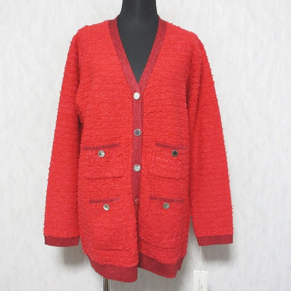 Other Other GRACE CONTINENTAL GRACE CONTINENTAL Tweed Knit Cardigan Others Tops 0124453018 DUTY FREE for USA Size ONE SIZE - 1 Thumbnail
