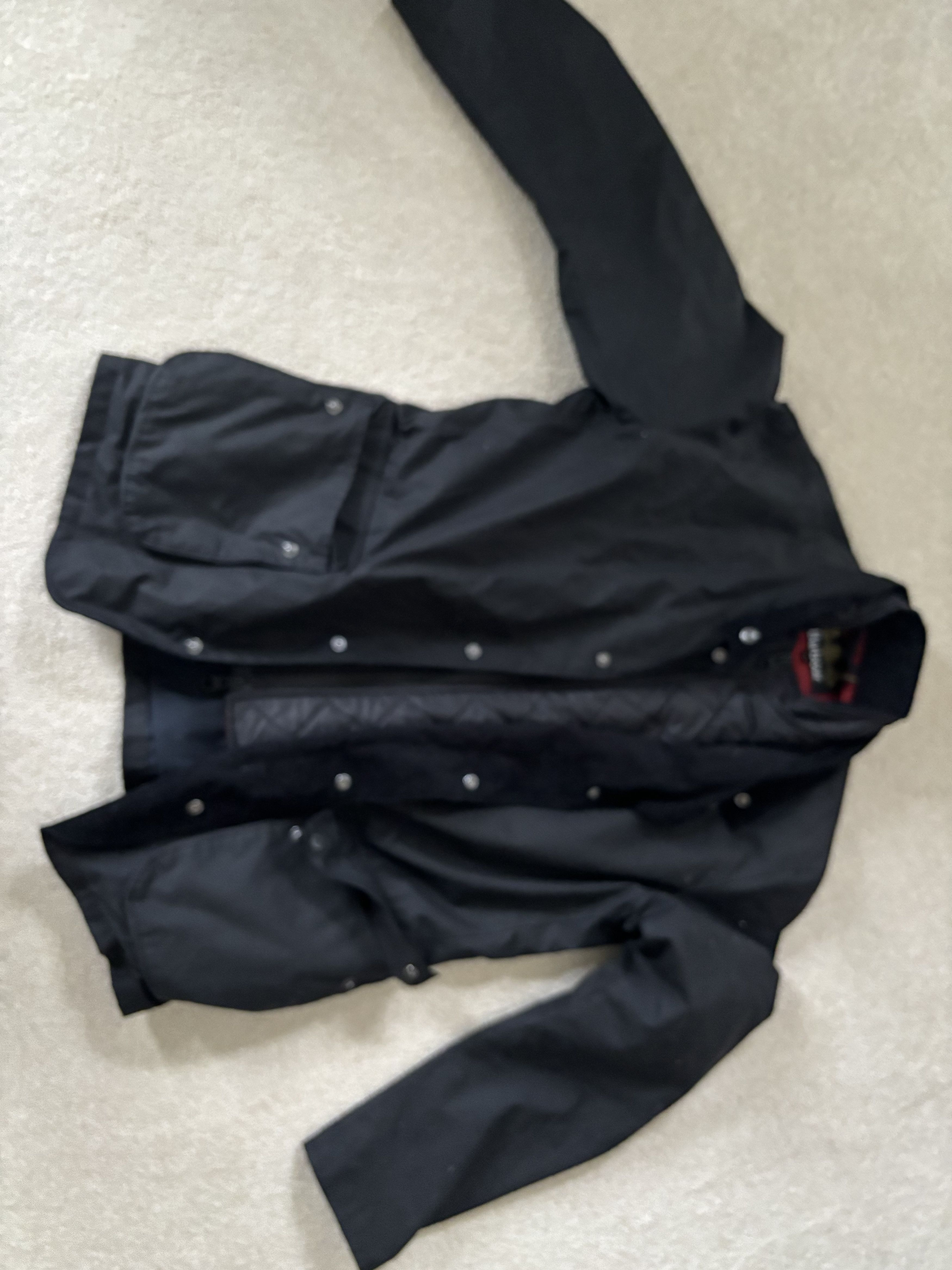 image of Barbour Surge Jacket in Black, Men's (Size Large)