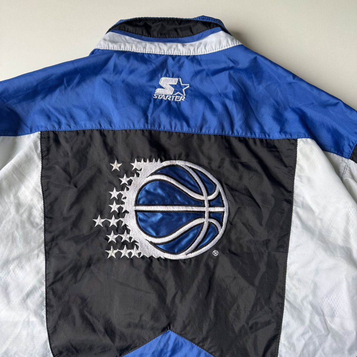 NBA × Starter × Vintage Vintage 90s Orlando Magic Windbreaker Light Jacket NBA Boxy Size US L / EU 52-54 / 3 - 12 Thumbnail