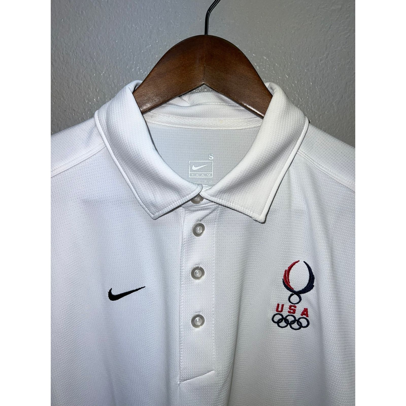 Nike Nike Olympics Polo Shirt Gameday DF USA Olympic Team NWT S Size US S / EU 44-46 / 1 - 9 Thumbnail