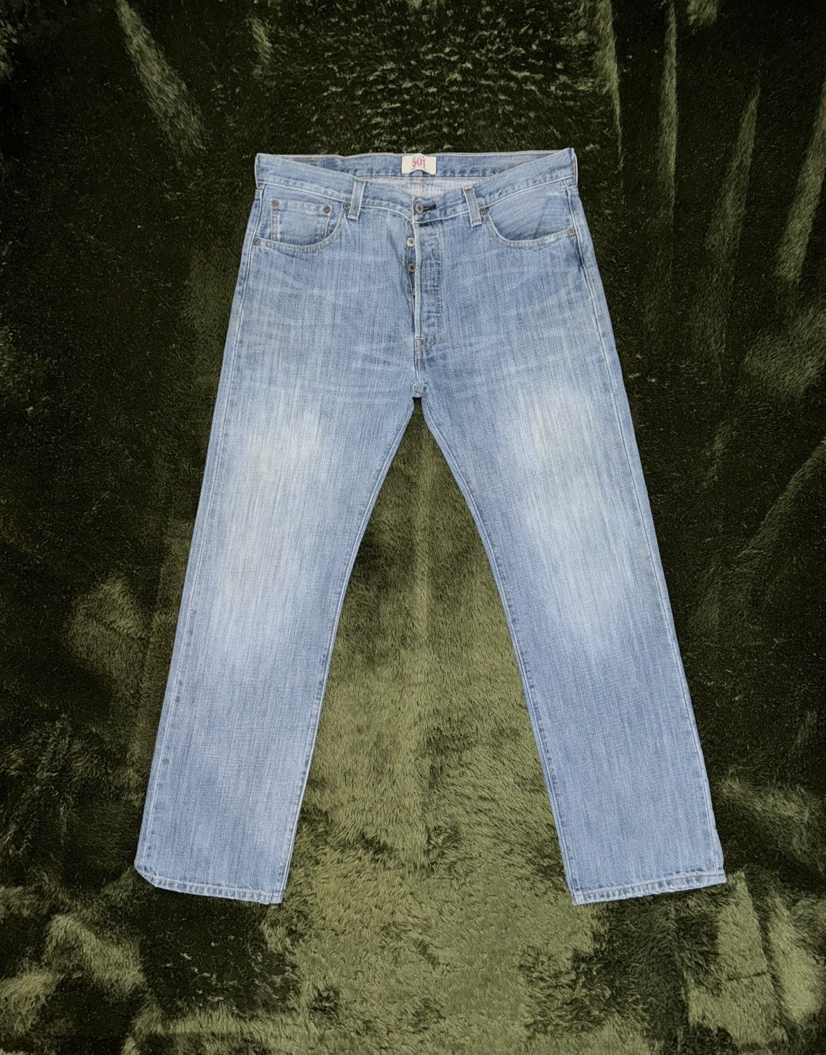 Levi's [W36/L32] Levi’s 501 USA Vintage Light Indigo Denim Size US 36 / EU 52 - 1 Thumbnail