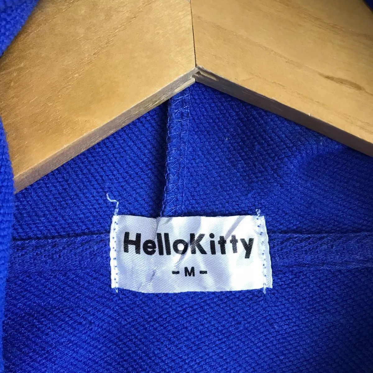 Vintage Vtg HELLO KITTY SANRIO Japan Collection Back Hit Blue Hoodie Size M / US 6-8 / IT 42-44 - 5 Thumbnail