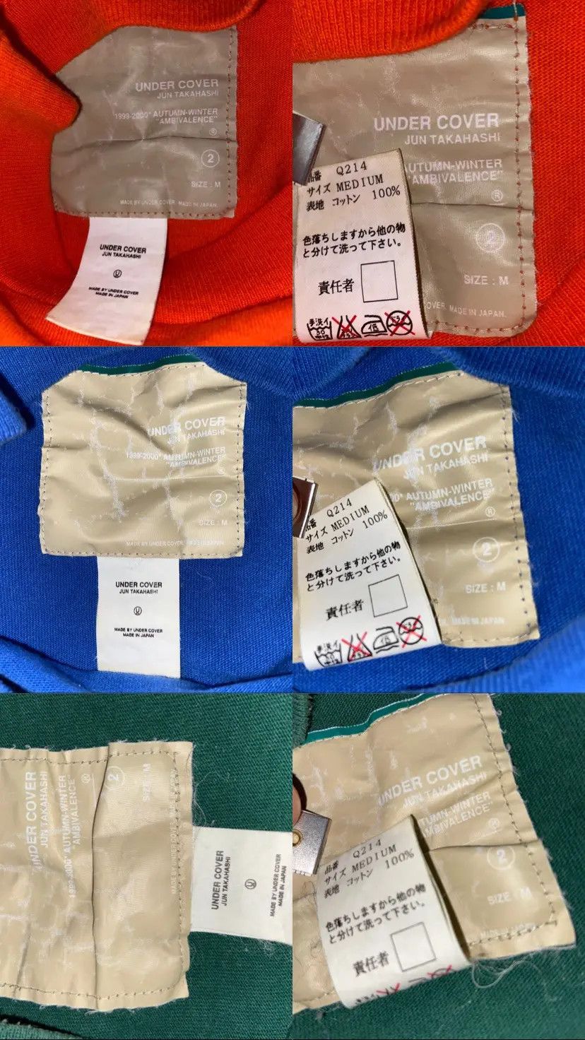 Undercover 10 D/S Undercover AW99 Ambivalence "Ten" Shirts Size US M / EU 48-50 / 2 - 6 Thumbnail