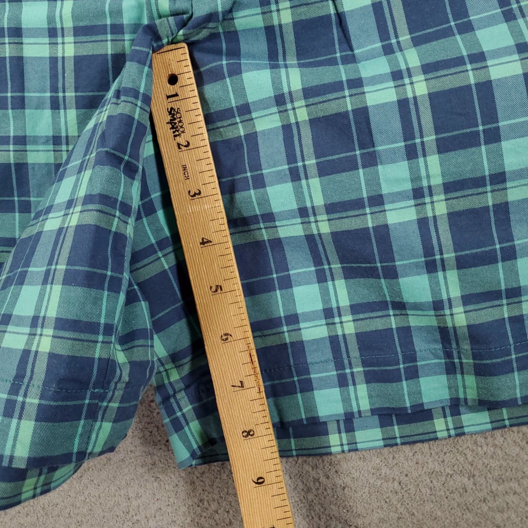 Southern Tide Southern Tide Shorts Mens Size 33 Plaid Blue Green 8 Inch Stretch Comfort Chino Beach Preppy Casual Travel Mens Size US 33 - 4 Thumbnail