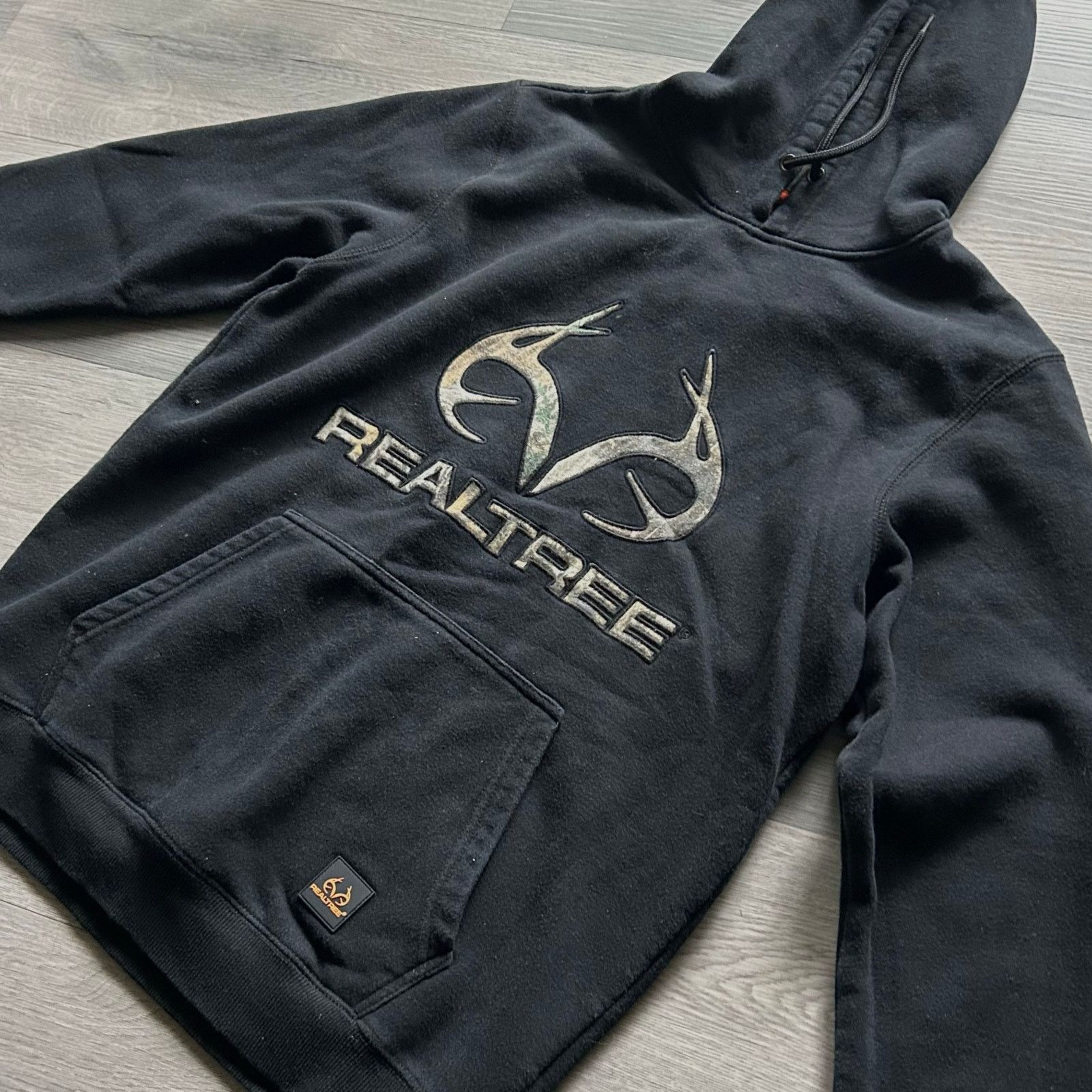 Realtree Vintage y2k Realtree Camo elk horn Logo Hoodie- Sz, M Size US M / EU 48-50 / 2 - 1 Thumbnail