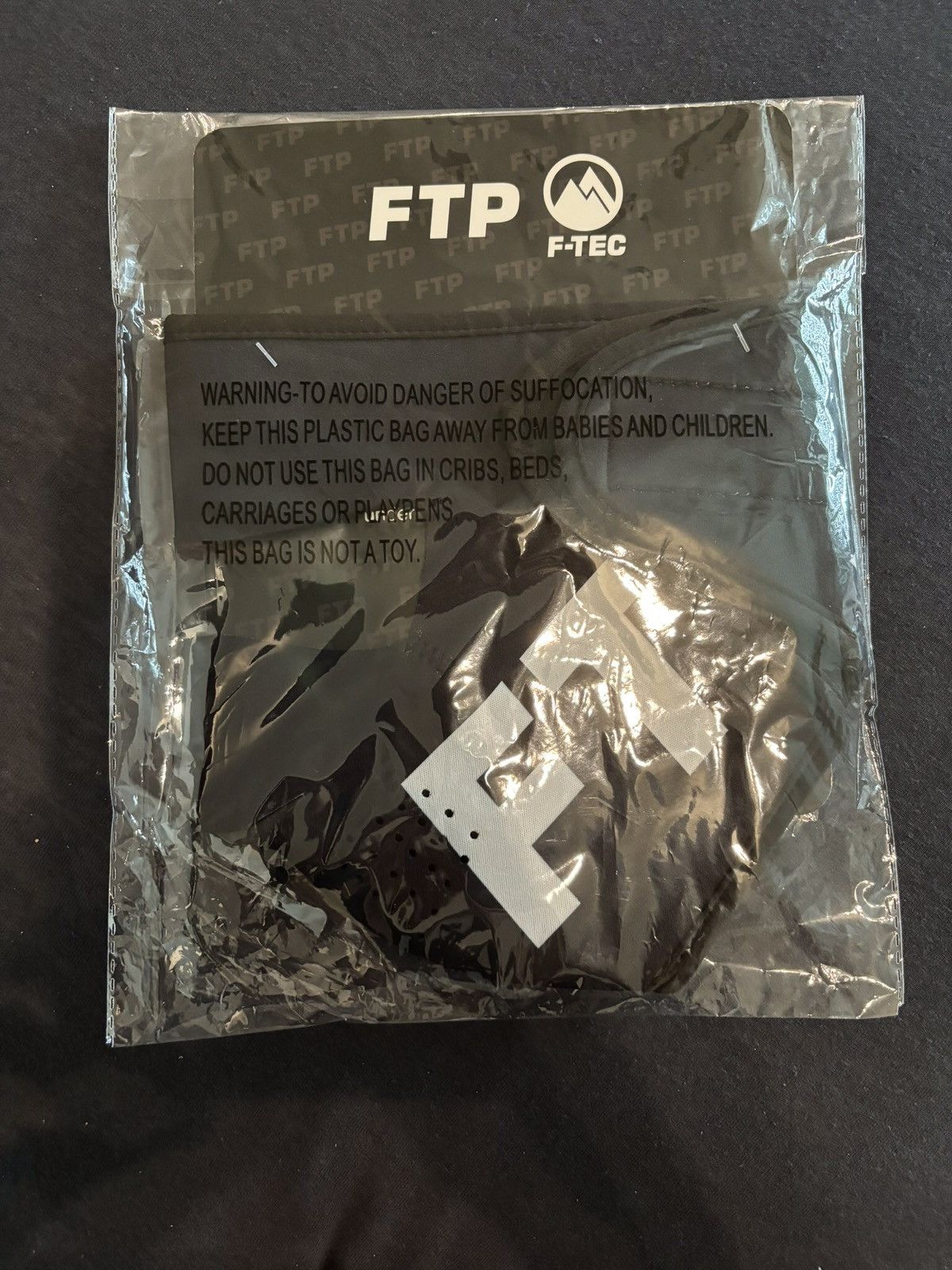 Fuck The Population FTP F-Tec Face Mask Set (2 pieces) Size ONE SIZE - 2 Thumbnail