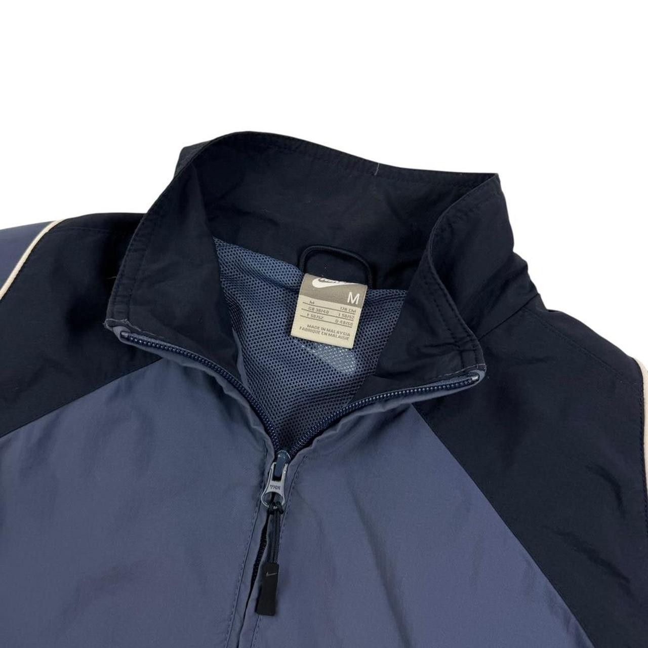 Nike Vintage 2000s Nike Air Zip Up Track Jacket Blue - Medium Size US M / EU 48-50 / 2 - 4 Thumbnail