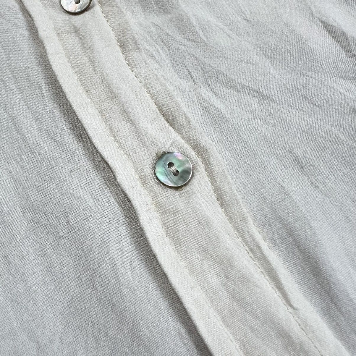 GOA Goa White Longsleeve Button up Shirt Size US M / EU 48-50 / 2 - 3 Thumbnail