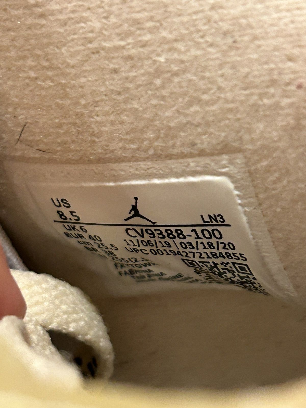 Jordan Brand × Off-White Jordan 4 Retro Off-White Sail (Women's) Size US 7 / EU 40 - 8 Thumbnail