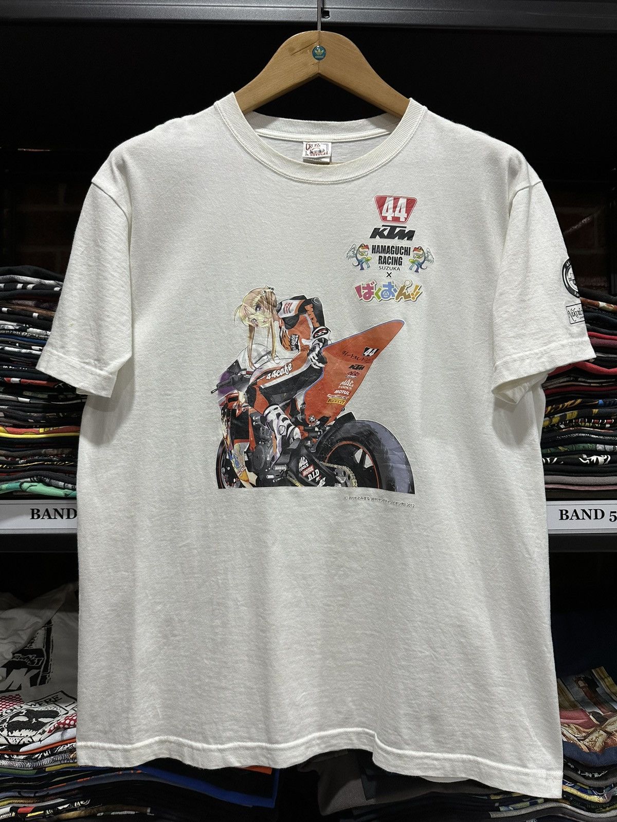 Anime × Vintage Vintage Ktm Hamaguchi Racing Suzuka Faded Tee Size US L / EU 52-54 / 3 - 1 Thumbnail