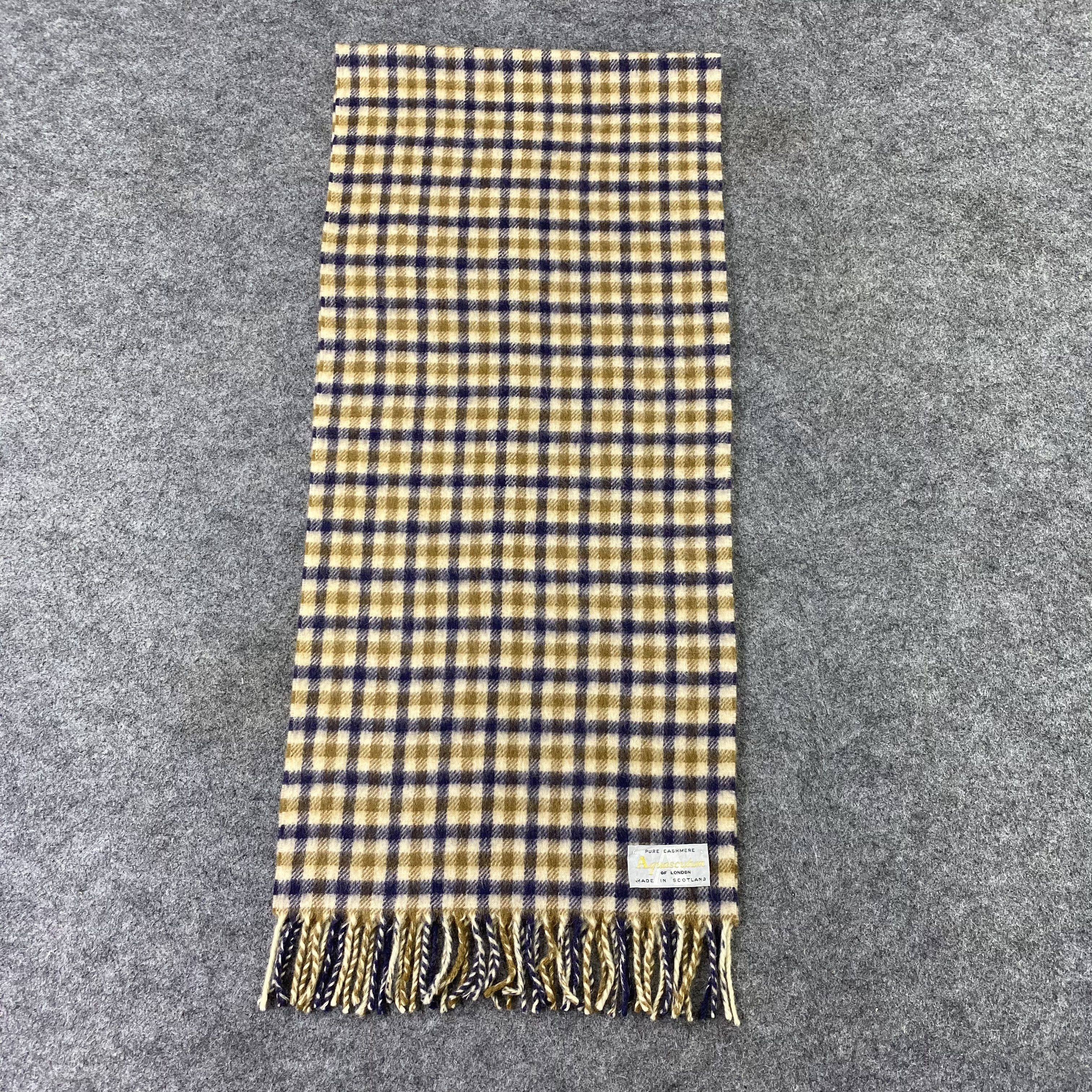 Aquascutum Aquasqutum Muffler / Scarf / Neckwear - T1257 Size ONE SIZE - 2 Thumbnail