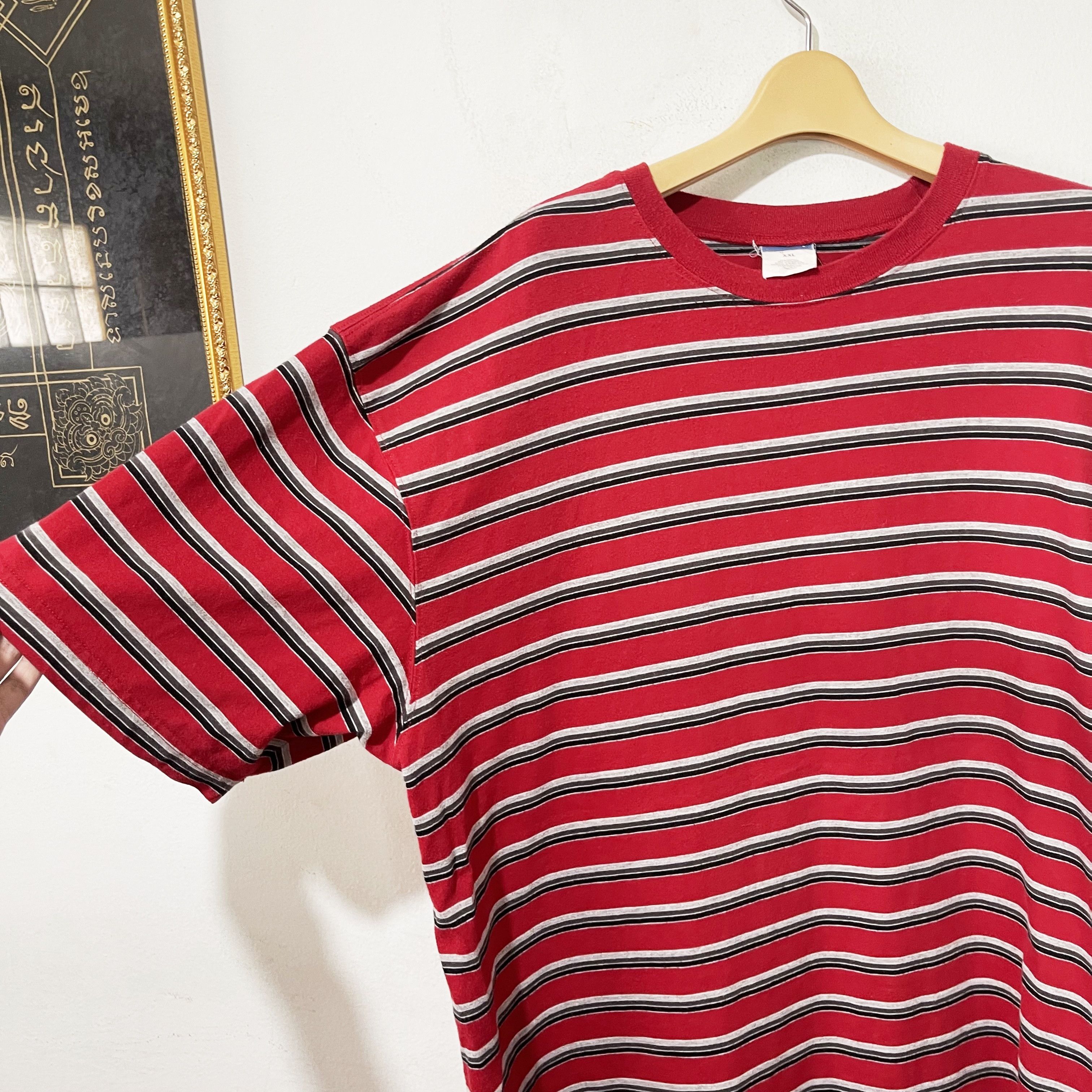 Vintage Vintage Striped Shirt Size US XXL / EU 58 / 5 - 2 Thumbnail