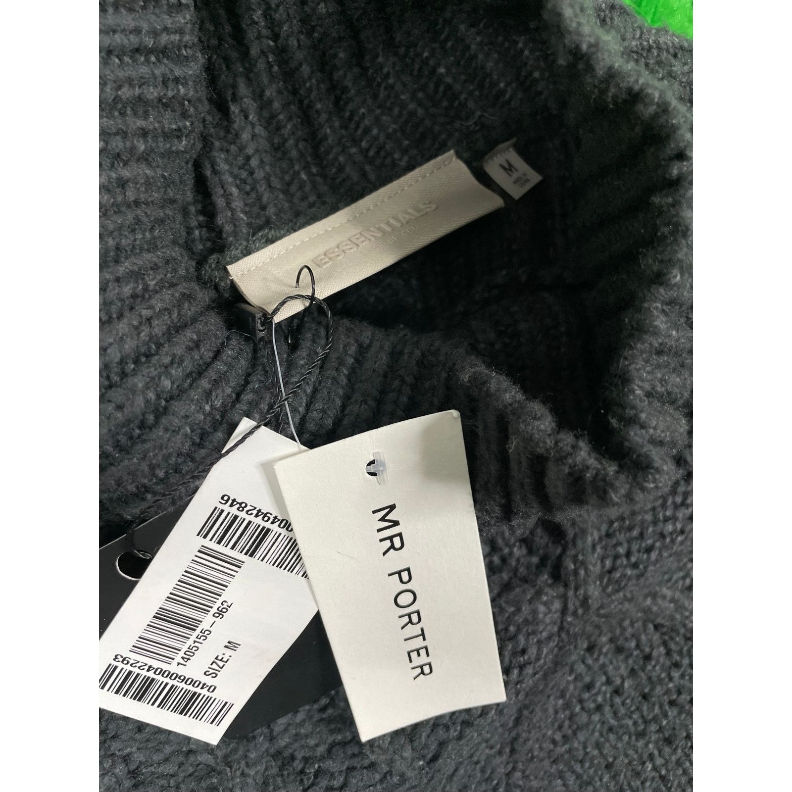 Essentials Essentials Knit Crewneck Charcoal Medium New Size US M / EU 48-50 / 2 - 2 Thumbnail