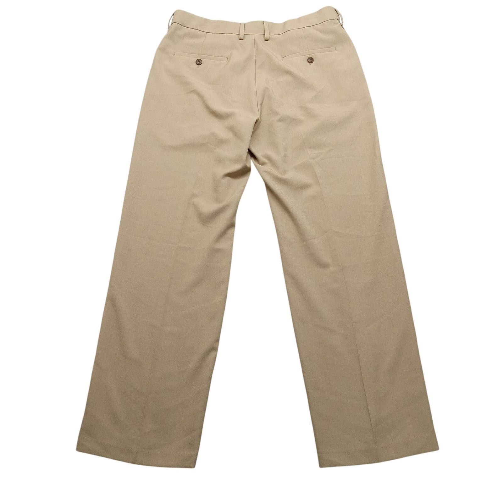 Haggar Haggar Dress Pants 34 X 30 Straight Classic Fit Eclo Stria Size US 34 / EU 50 - 2 Thumbnail