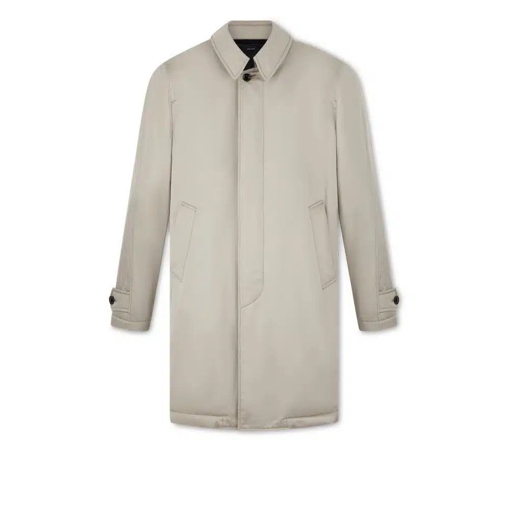 Tom Ford o1loc1c0226 TFO875 Short Raincoat in Grey Size US M / EU 48-50 / 2 - 1 Thumbnail
