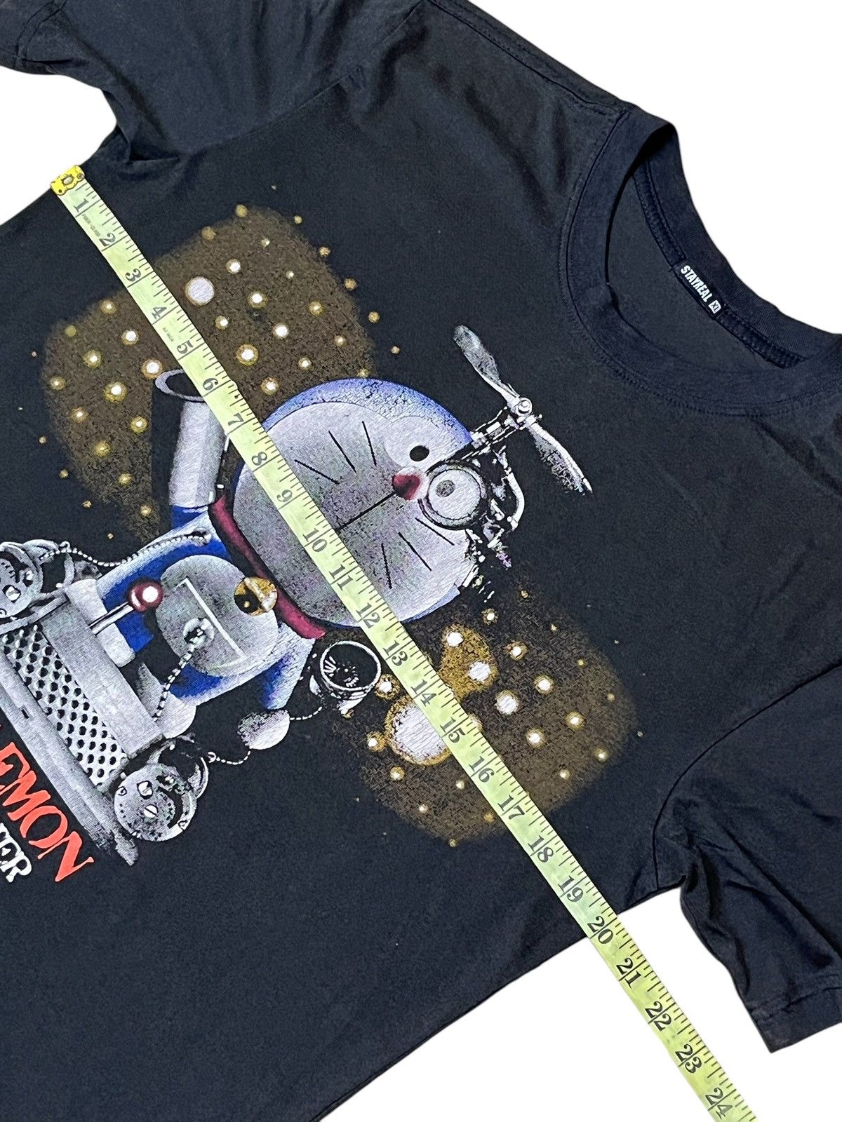 Anime sick y2k 2010 DORAEMON x STAYREAL x no2good t shirt Size US M / EU 48-50 / 2 - 10 Thumbnail