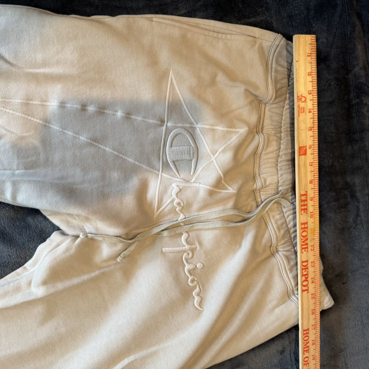 Pearl (Off-White) Rick Owens x Champion Sweatpants Size XXL