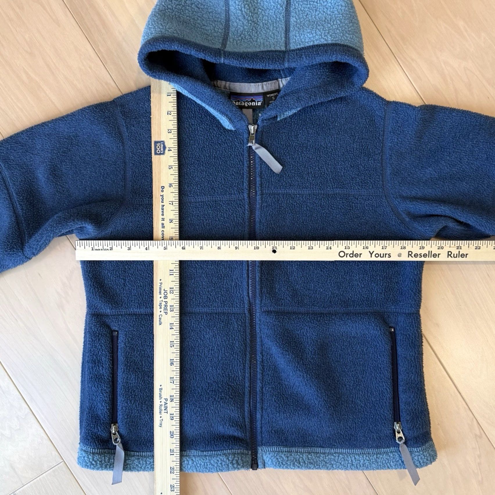 Patagonia VINTAGE Patagonia Synchilla Arctic Jacket Women's Small Blue Full Zip Outerwear Size S / US 4 / IT 40 - 3 Thumbnail